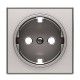 TAPA ACERO INOXIDABLE BASE SCHUKO NIESSEN SKY 8588 AI