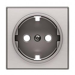 TAPA ACERO INOXIDABLE BASE SCHUKO NIESSEN SKY 8588 AI