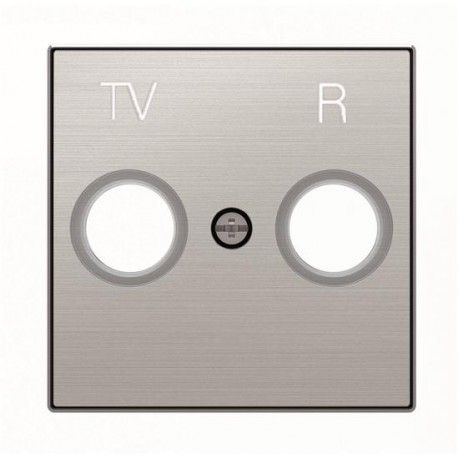 TAPA ACERO INOXIDABLE PARA TOMA TV/R NIESSEN SKY 8550 AI