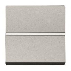 PULSADOR SIN GRABADO PLATA NIESSEN ZENIT N2204.6PL