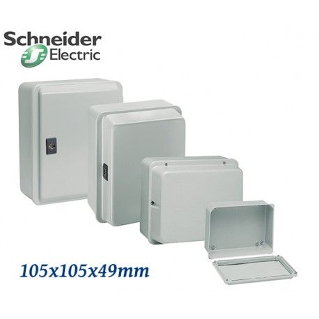 CAJA METALICA DE CONEXION DBN 105X105X49MM SCHNEIDER NSYDBN1010