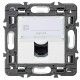 BASE RJ45 BLANCA UTP CATEGORIA 6 LEGRAND VALENA NEXT 741275