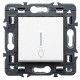 PULSADOR BLANCO ILUMINABLE CON SIMBOLO LAMPARA LEGRAND VALENA NEXT 741289