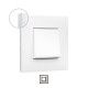 MARCO 1 ELEMENTO BLANCO CON BASE OPAL LEGRAND VALENA NEXT 741001