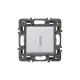 PULSADOR ALUMINIO ILUMINABLE CON SIMBOLO LAMPARA LEGRAND VALENA NEXT 741389