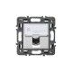 BASE RJ45 ALUMINIO UTP CATEGORIA 6 LEGRAND VALENA NEXT 741375
