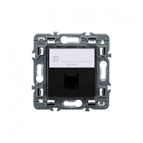 BASE RJ45 DARK UTP CATEGORIA 6 LEGRAND VALENA NEXT 741475