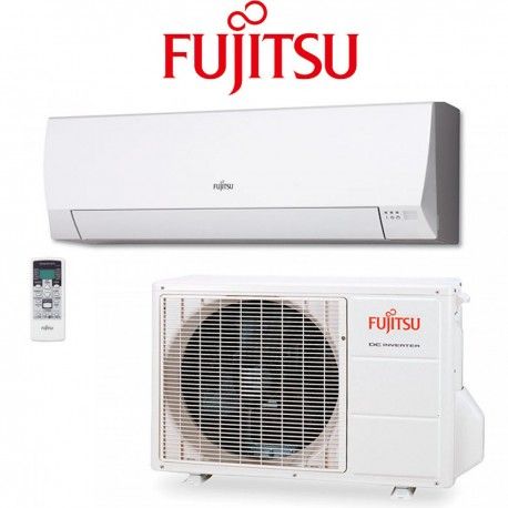 AIRE ACONDICIONADO CON BOMBA DE CALOR INVERTER A++ Y GAS R410A FUJITSU