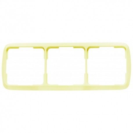 MARCO 3 ELEMENTOS BLANCO MARFIL NIESSEN ARCO 8273 BM