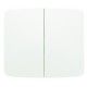 TECLA DOBLE BLANCO ALPINO NIESSEN ARCO 8211 BA