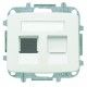 TAPA DOBLE INTERNET RJ45 BLANCO ALPINO NIESSEN ARCO 8218.2 BA
