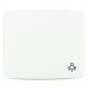 TECLA CON SIMBOLO DE LUZ BLANCO ALPINO NIESSEN ARCO 8204.2 BA
