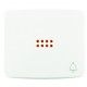 TECLA VISOR Y SIMBOLO CAMPANA BLANCO ALPINO NIESSEN ARCO 8204.3 BA