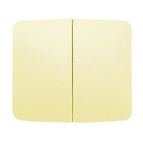 TECLA DOBLE BLANCO MARFIL NIESSEN ARCO 8211 BM