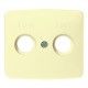 TAPA DE TV R-TV/SAT BLANCO MARFIL NIESSEN ARCO 8250.1 BM