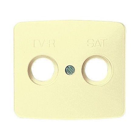 TAPA DE TV R-TV/SAT BLANCO MARFIL NIESSEN ARCO 8250.1 BM