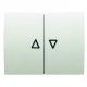 TECLA DOBLE PARA PERSIANAS BLANCO JAZMIN NIESSEN OLAS 8444 BL