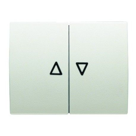 TECLA DOBLE PARA PERSIANAS BLANCO JAZMIN NIESSEN OLAS 8444 BL