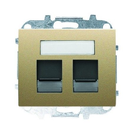 TAPA DOBLE INTERNET RJ45 ARENA NIESSEN OLAS 8418.2 AR