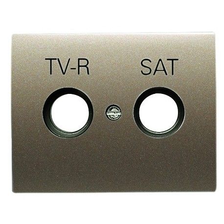 TAPA DE TV R-TV/SAT COBRE SATEN NIESSEN OLAS 8450.1 CS