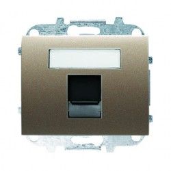 TAPA PARA INTERNET RJ45 COBRE SATEN NIESSEN OLAS 8418.1 CS