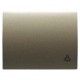 TECLA CON SIMBOLO DE LUZ COBRE SATEN NIESSEN OLAS 8404.2 CS
