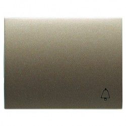 TECLA CON SIMBOLO DE CAMPANA COBRE SATEN NIESSEN OLAS 8404 CS