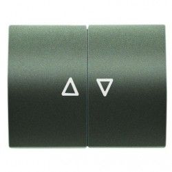 TECLA DOBLE PARA PERSIANAS ACERO PERLA NIESSEN OLAS 8444 AP