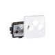 BASE COMPONIBLE TV-R-SAT UNICA LEGRAND OTEO 086142