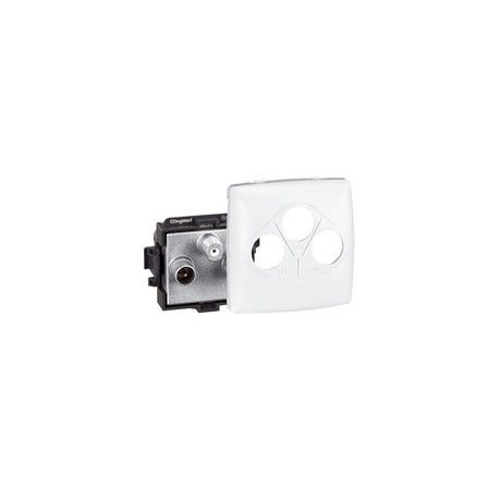 BASE COMPONIBLE TV-R-SAT UNICA LEGRAND OTEO 086142