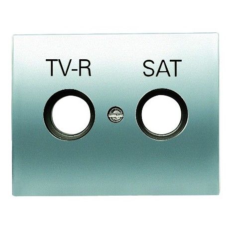 TAPA DE TV R-TV/SAT TITANIO NIESSEN OLAS 8450.1 TT