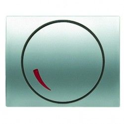 TAPA DE REGULADOR GIRATORIO TITANIO NIESSEN OLAS 8460.2 TT