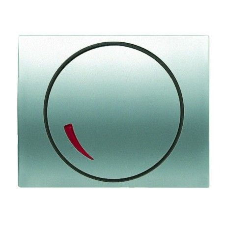 TAPA DE REGULADOR GIRATORIO TITANIO NIESSEN OLAS 8460.2 TT