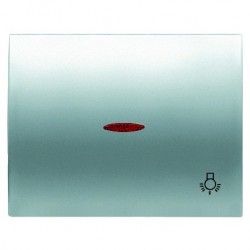 TECLA VISOR Y SIMBOLO LUZ TITANIO NIESSEN OLAS 8404.4 TT