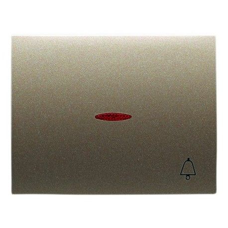 TECLA VISOR Y SIMBOLO CAMPANA COBRE SATEN NIESSEN OLAS 8404.3 CS