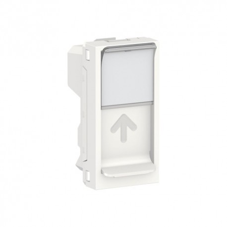 TAPA DE DATOS RJ45 BLANCA ESTRECHA SCHNEIDER UNICA NEW NU946018