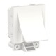 TAPA DE SALIDA DE CABLES BLANCA SCHNEIDER UNICA NEW NU386218