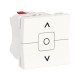 INTERRUPTOR PARA PERSIANA BLANCO SCHNEIDER UNICA NEW NU320818