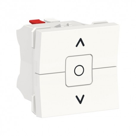 INTERRUPTOR PARA PERSIANA BLANCO SCHNEIDER UNICA NEW NU320818