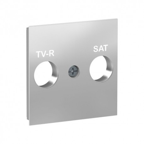 TAPA DE TV-SAT ALUMINIO SCHNEIDER UNICA NEW NU944130