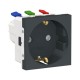 BASE DE ENCHUFE ANTRACITA 2P+TT SCHNEIDER UNICA NEW NU305754