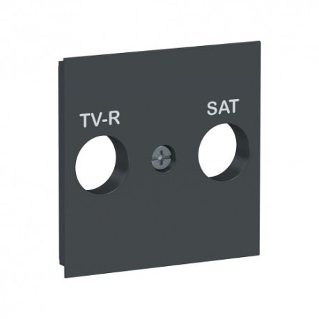 TAPA DE TV-SAT ANTRACITA SCHNEIDER UNICA NEW NU944154