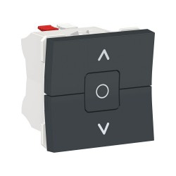 INTERRUPTOR PARA PERSIANA ANTRACITA SCHNEIDER UNICA NEW NU320854