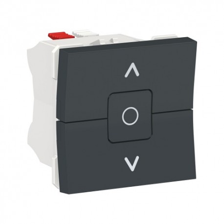 INTERRUPTOR PARA PERSIANA ANTRACITA SCHNEIDER UNICA NEW NU320854