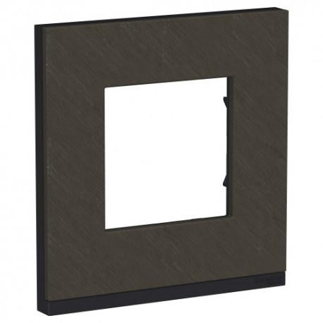 MARCO 1 ELEMENTO PURE PIZARRA SCHNEIDER NEW UNICA NU600287