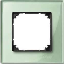 MARCO 1 ELEMENTO GRIS VERDE CRISTALINO SCHNEIDER ELEGANCE MTN404104