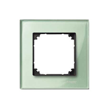 MARCO 1 ELEMENTO GRIS VERDE CRISTALINO SCHNEIDER ELEGANCE MTN404104