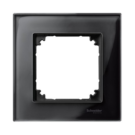MARCO 1 ELEMENTO GRIS NEGRO CRISTALINO SCHNEIDER ELEGANCE MTN404103