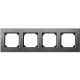 MARCO 4 ELEMENTOS GRIS RODIO SCHNEIDER ELEGANCE MTN403414