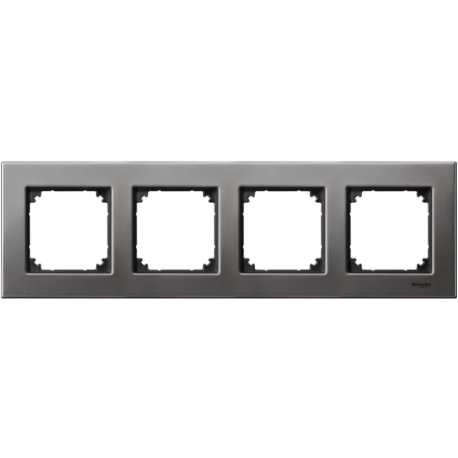 MARCO 4 ELEMENTOS GRIS RODIO SCHNEIDER ELEGANCE MTN403414